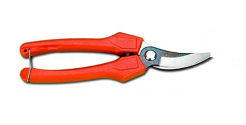 TIJERA MANUAL PROFESIONAL FORJADA CURVADA VIÑA 18 CM